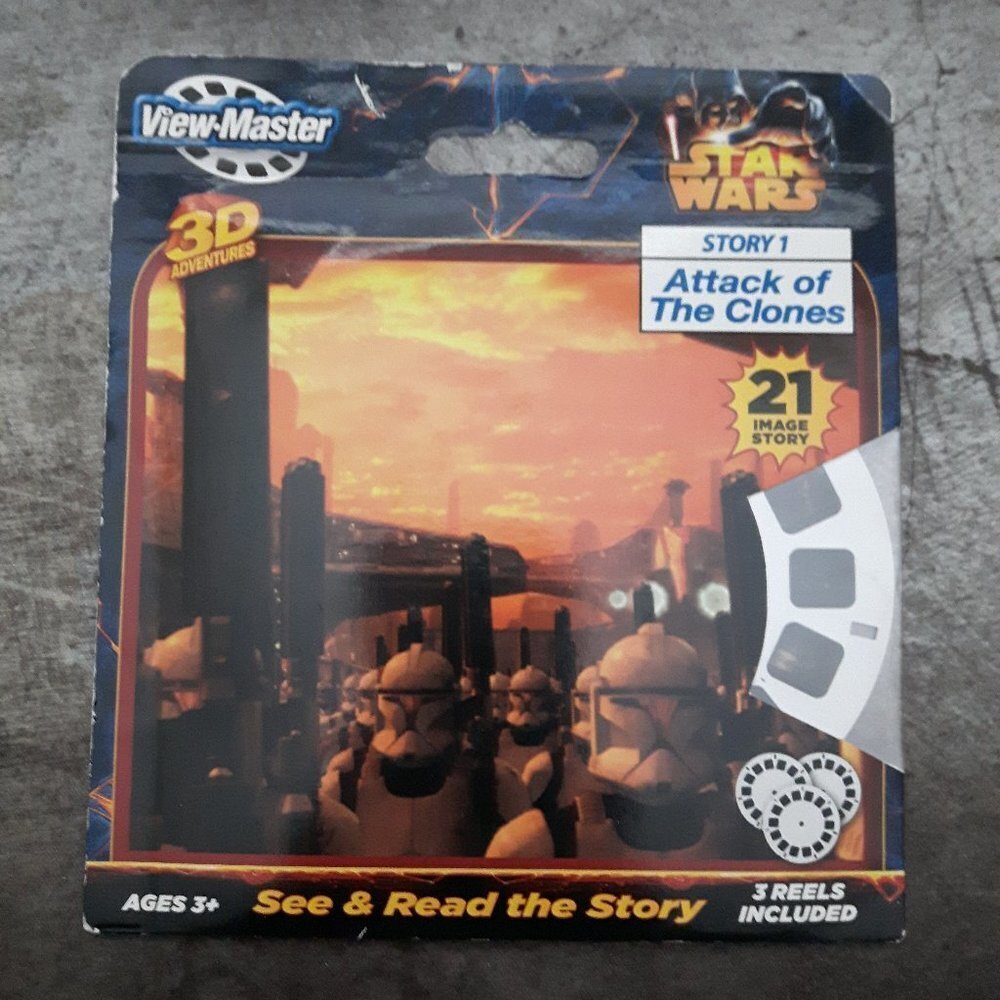 Viewmaster STAR WARS Attack of the Clones NIP starwars Star Wars